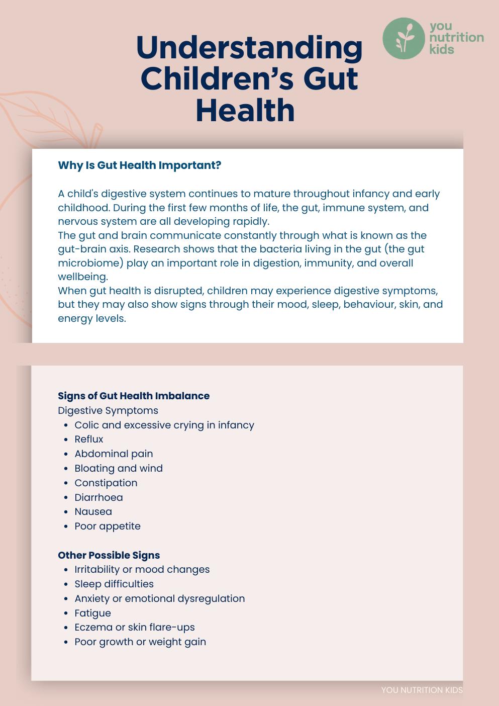 Understanding Children's Gut Health